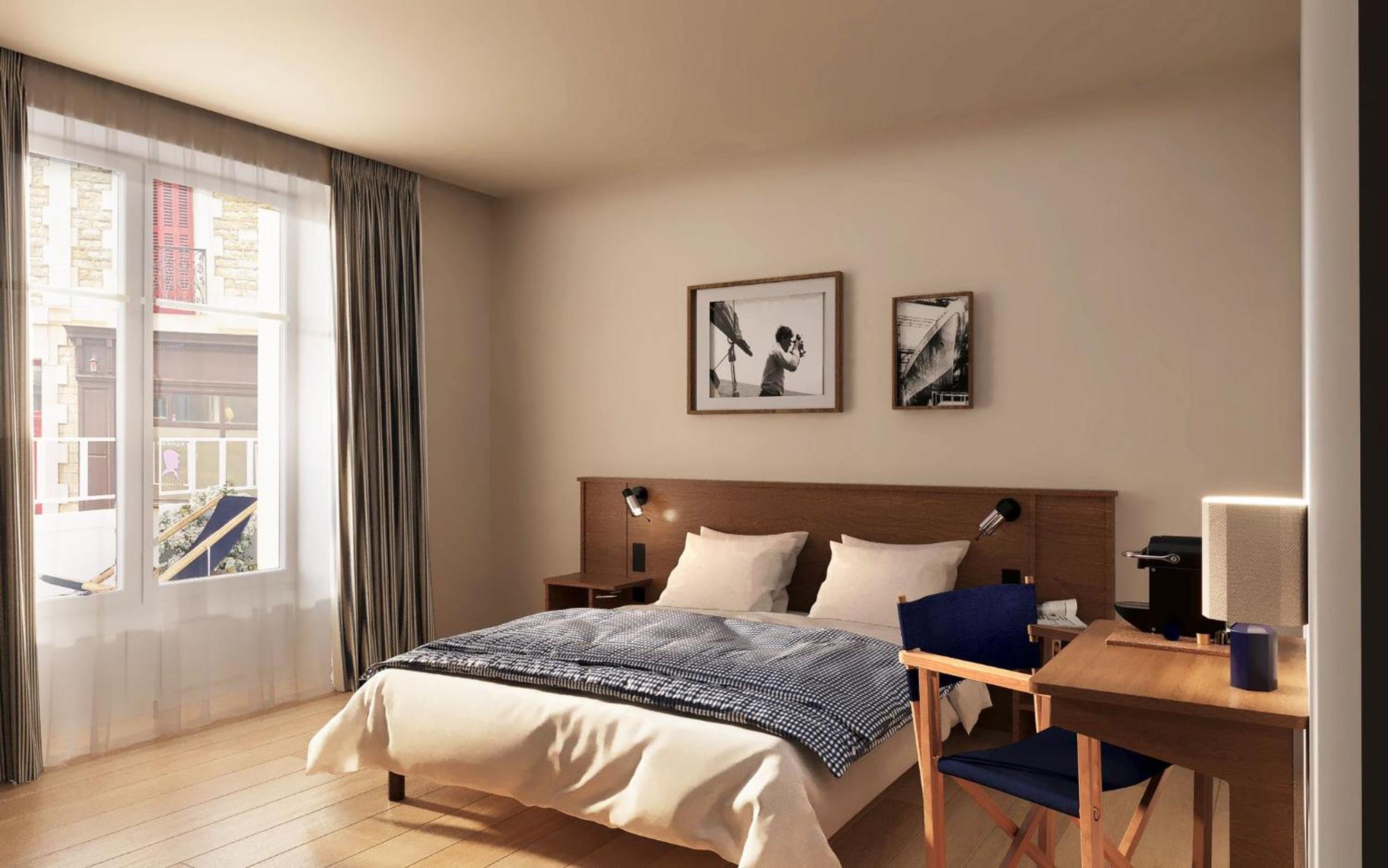 Alfred Hotels Port-Vieux Биарриц Экстерьер фото