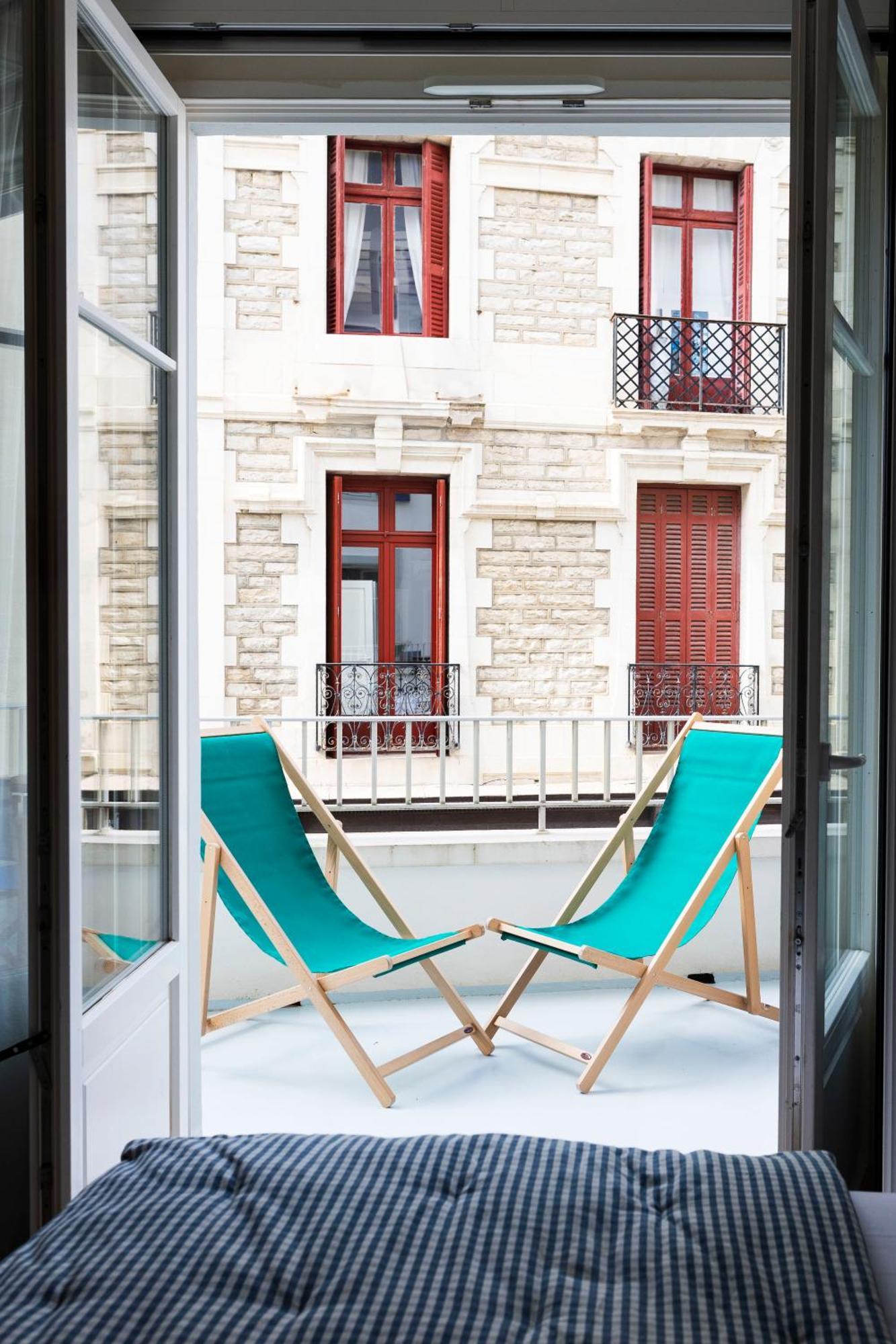 Alfred Hotels Port-Vieux Биарриц Экстерьер фото